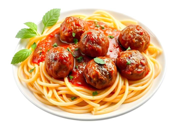 Savoring Pasta and Meatballs A Delightful Dish